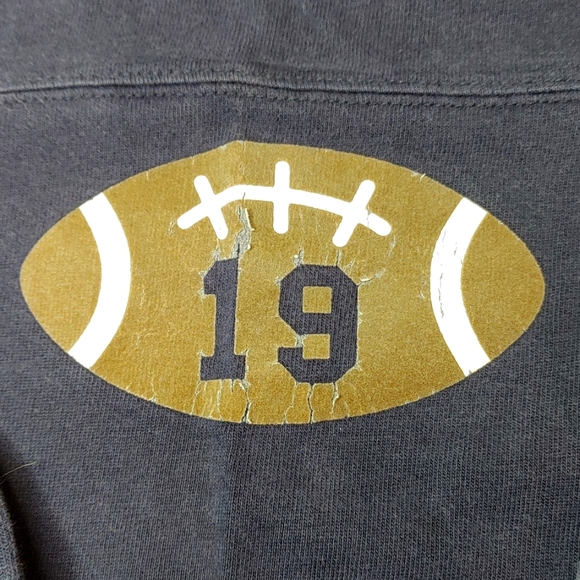 💥 Bundle Only 💥 SPROCKETS Navy Football Long Sleeve Onesie - Picture 2 of 3